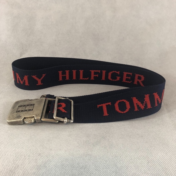 ❌SOLD❌ Vintage Spellout Tommy Hilfiger Belt - Picture 2 of 5